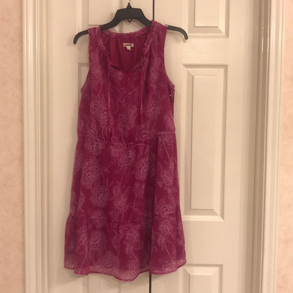 NWOT Floral Merona Dress - Large